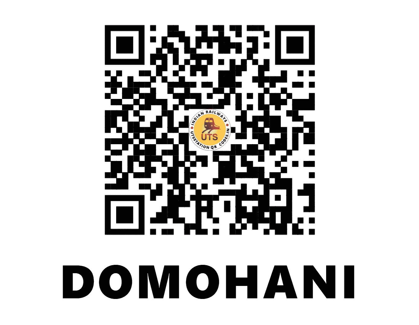 UTS QR Code for DOMOHANI - DOI - NF (WEST BENGAL)
